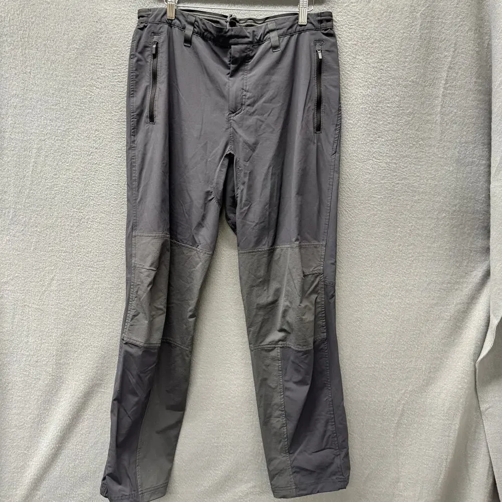 adidas Terrex Multi Pants Mens 36‎ (33-36x32 ACTUAL) Gray Hiking Activewear